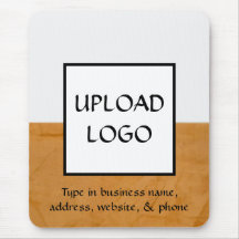 Tapis de souris personnalisé avec le logo de l'éco