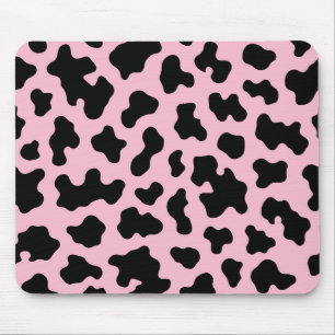 Tapis de souris personnalisé en cuir de vache impr