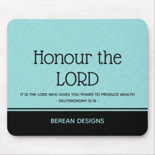 Tapis De Souris Personnalisé Inspirationnel Christian HONOR L'ÉTER