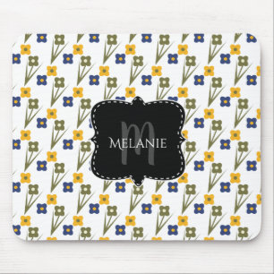 Tapis de souris personnalisé Pixie Garden Florals