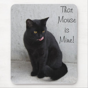 Tapis De Souris personnaliser à bec noir