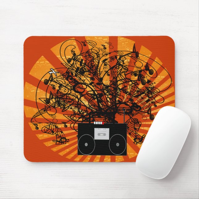 Tapis De Souris Personnaliser à n'importe quelle couleur Arrière - (Avec souris)