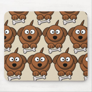 Tapis De Souris Personnaliser Chien mignon pour les enfants