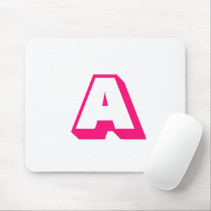 Tapis De Souris Personnaliser, personnaliser alphabet premier mono