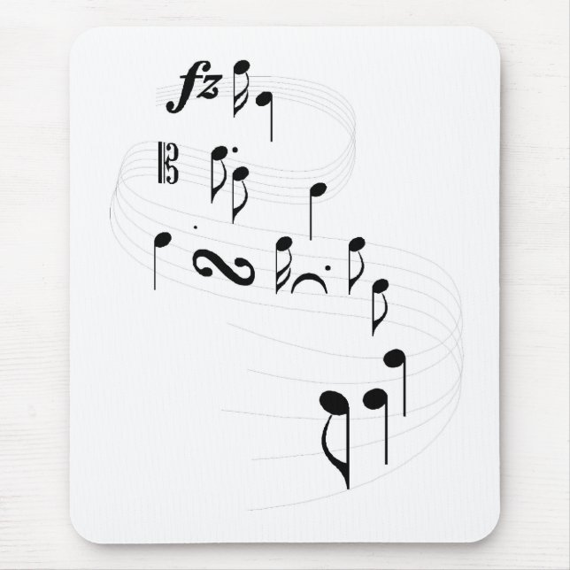 Tapis De Souris Personnel et notes Mousepad d'enroulement (Devant)