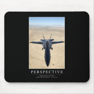 Tapis De Souris Perspective : Citation inspirante 1