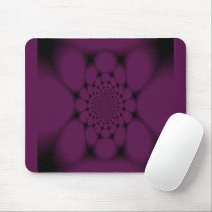Tapis De Souris Pétale de papillon noir pourpre