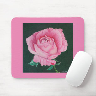 Tapis De Souris Pétales roses Mousepad