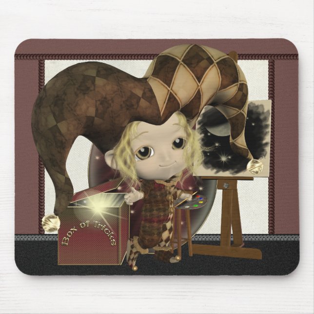 Tapis De Souris Petit artiste Mousepad de farceur (Devant)