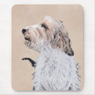 Tapis De Souris Petit Basset Griffon Vendéen Peinture - Chien Art