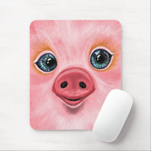 Tapis De Souris Petit bébé Piggy - Smile