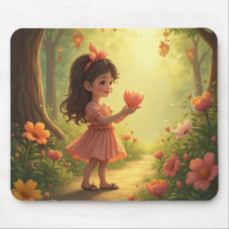 Tapis De Souris petit chat de conte de fées