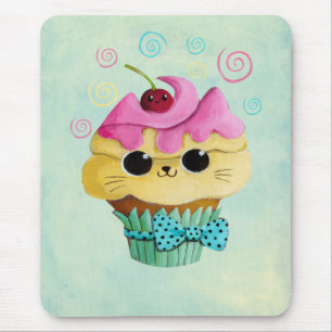 Tapis De Souris Petit gâteau mignon de Kitty