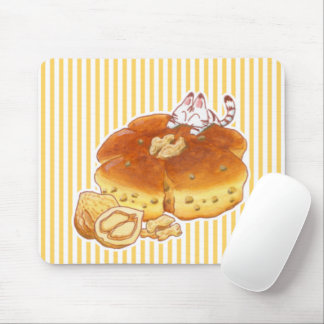 Tapis De Souris Petit pain de chat et de noix