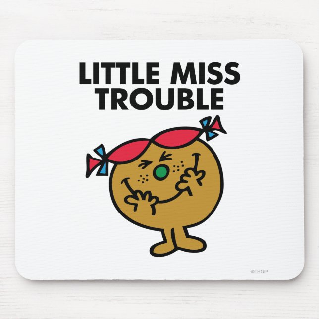 Tapis De Souris Petit problème de Miss | Rire (Devant)