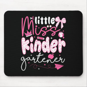 Tapis De Souris Petite demoiselle coquette de maternelle retour à