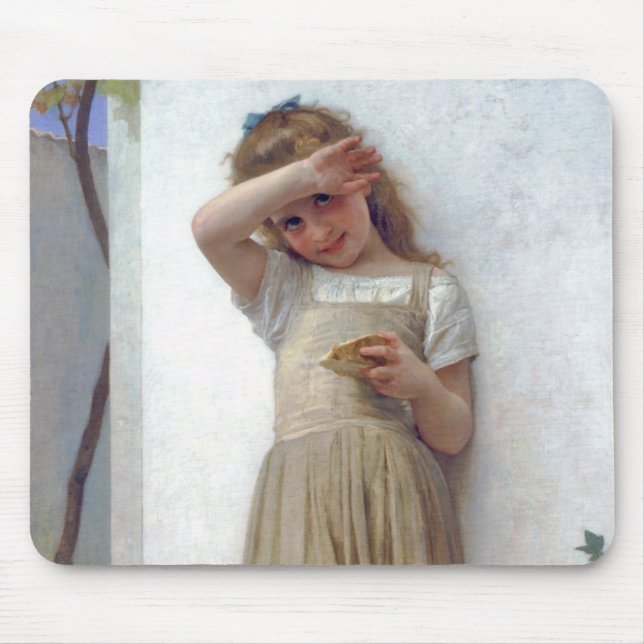 Tapis De Souris Petite fille, Bouguereau (Devant)