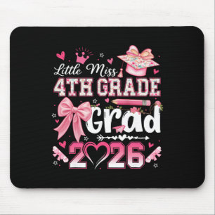 Tapis De Souris Petite Miss Diplômée de 4e 2026 Filles Enfants Dip