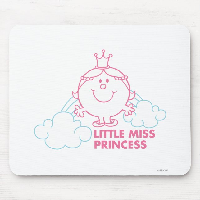 Tapis De Souris Petite Mlle Princesse | Tête Dans Les Nuages (Devant)
