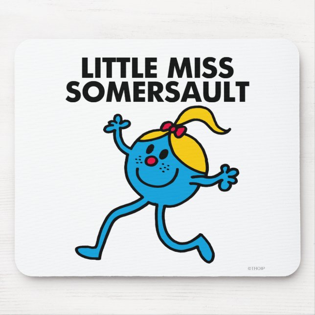Tapis De Souris Petite Mlle Somersault Marcher Tall (Devant)