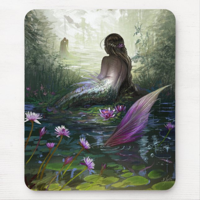 Tapis De Souris Petite sirène Mousepad (Devant)