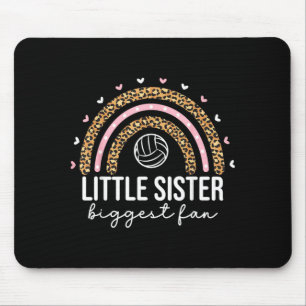 Tapis De Souris Petite sœur de volley-ball mignonne pour filles en