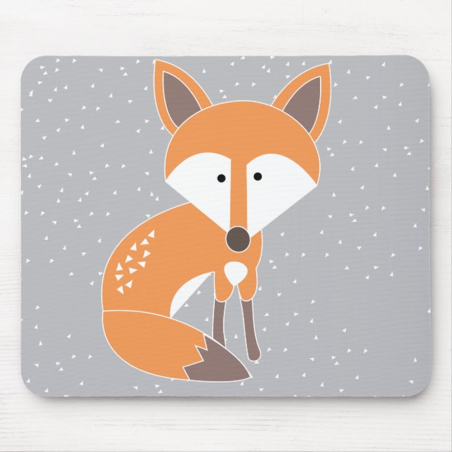Tapis De Souris Peu de Fox (Devant)