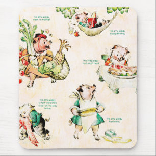 Tapis De Souris Peu de Piggies Mousepad