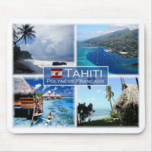 Tapis De Souris PF Polynésie française - Tahiti -