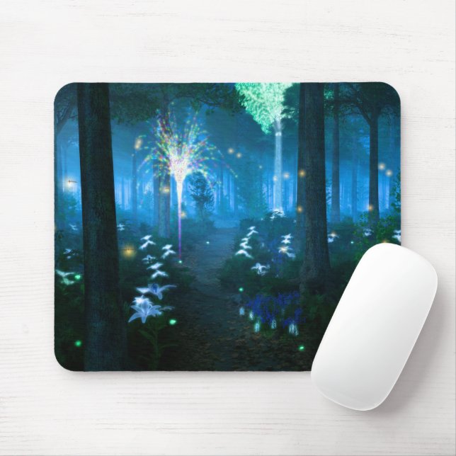 Tapis De Souris Phantastes : Nuit à la Terre Fée de Mousepad (Avec souris)