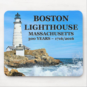 Tapis De Souris Phare de Boston, Massachusetts