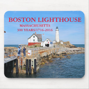 Tapis De Souris Phare de Boston, Massachusetts