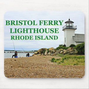 Tapis De Souris Phare de Bristol Ferry, Rhode Island Mousepad