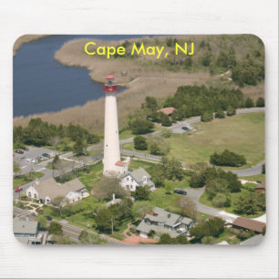 Tapis De Souris Phare de Cape May, Cape May, NJ