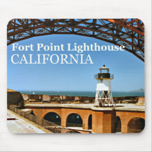 Tapis De Souris Phare de Fort Point, Californie Mousepad