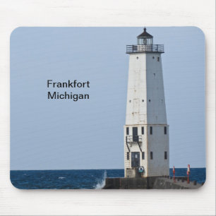 Tapis De Souris Phare de Frankfort Michigan