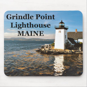 Tapis De Souris Phare de Grindle Point, Maine Mousepad