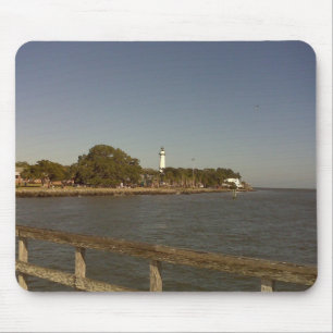 Tapis De Souris Phare de l'île de St Simon
