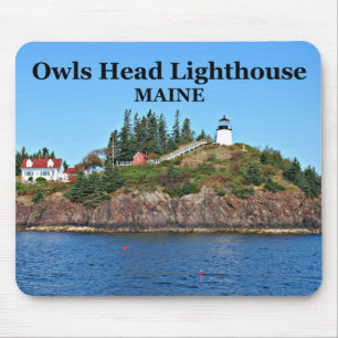 Tapis De Souris Phare de Owls Head, Maine Mousepad