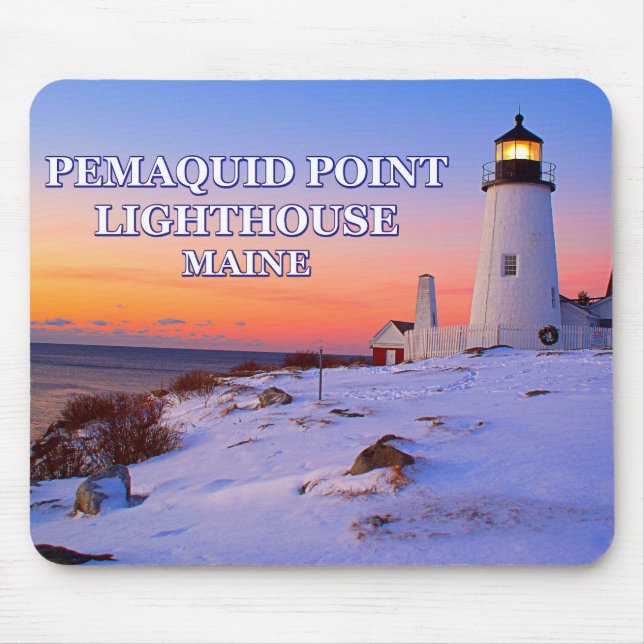Tapis De Souris Phare de Pemaquid Point, Maine (Devant)