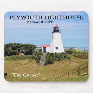 Tapis De Souris Phare de Plymouth, "Le Gurnet", MA Mousepad
