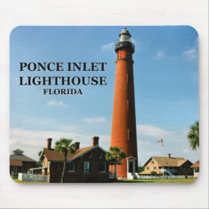 Tapis De Souris Phare de Ponce de Leon Inlet, Floride Mousepad