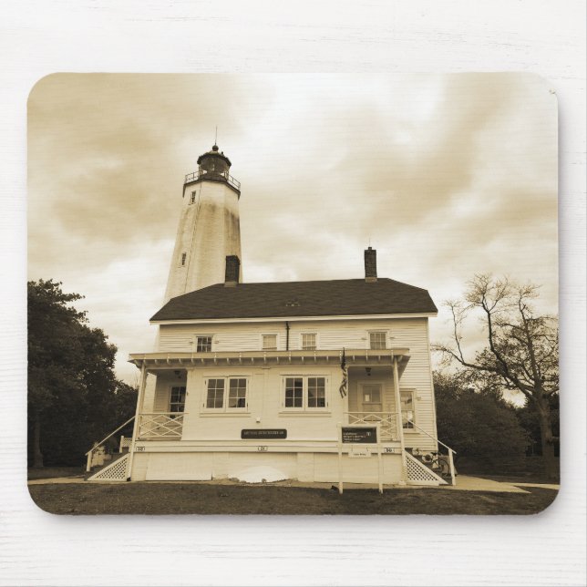 Tapis De Souris Phare de Sandy Hook (Devant)