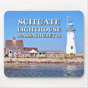 Tapis De Souris Phare De Scituate, Massachusetts Mousepad