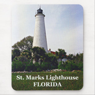 Tapis De Souris Phare de St Marks, Floride Mousepad