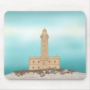 Tapis De Souris Phare de Vieste Italie