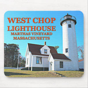 Tapis De Souris Phare de West Chop, Marthas Vineyard MA Mousepad