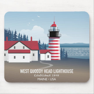 Tapis De Souris Phare de West Quoddy Head