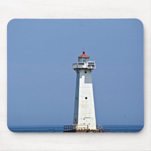Tapis De Souris Phare extérieur de Sodus à Sodus Bay NY (Devant)