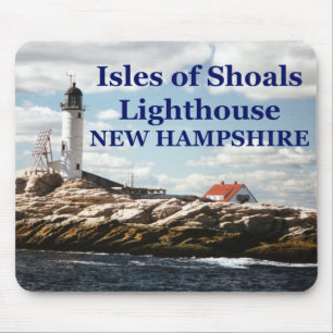 Tapis De Souris Phare Isles of Shoals, New Hampshire Mousepad